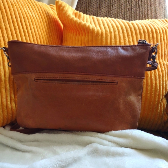 The Sak Bags Final Sale The Sak Oleta Tooled Floral Leather Crossbody Bag Poshmark